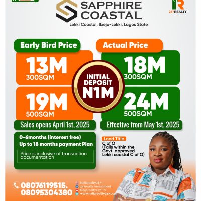 sapphire coastal along