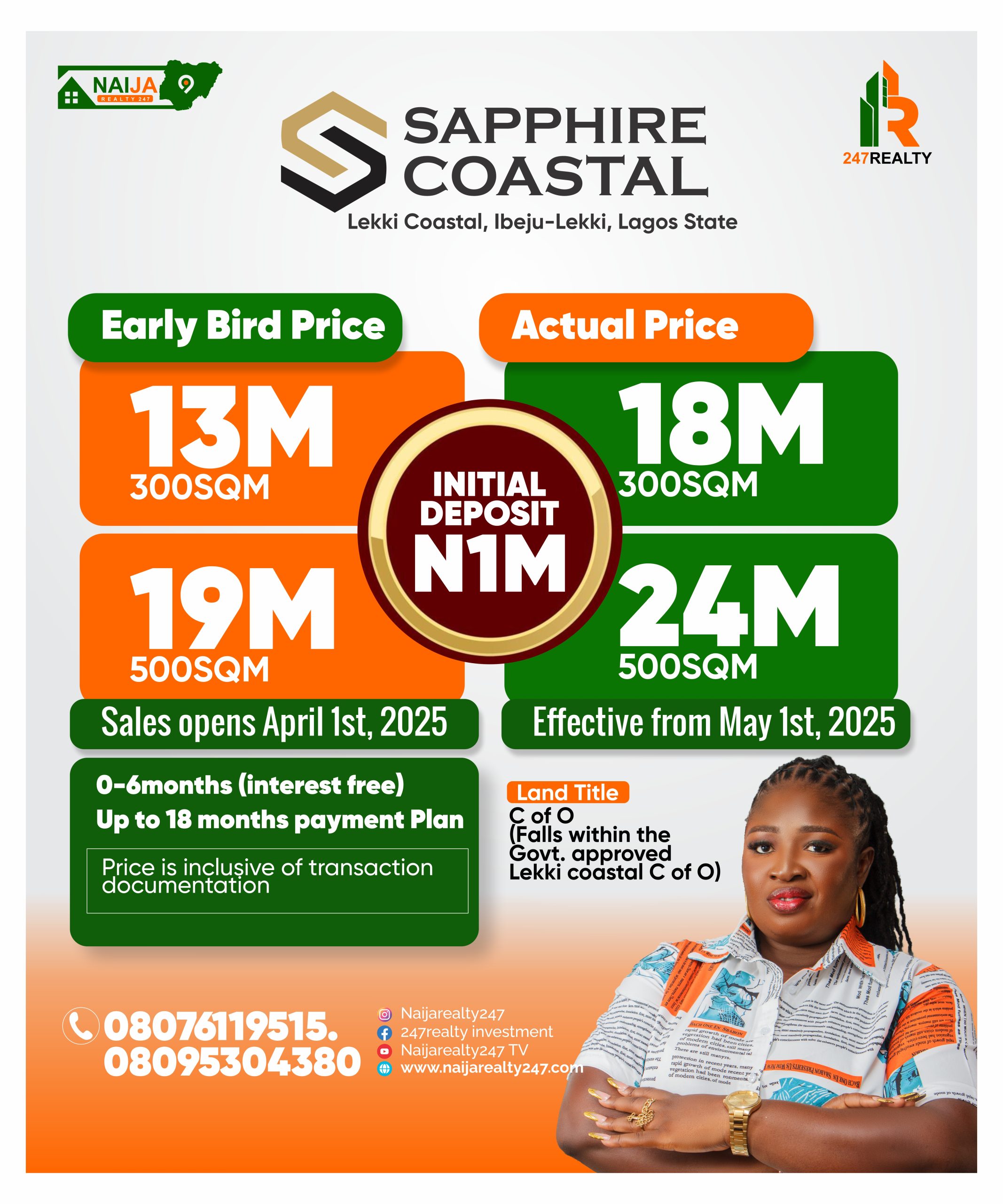 sapphire coastal along